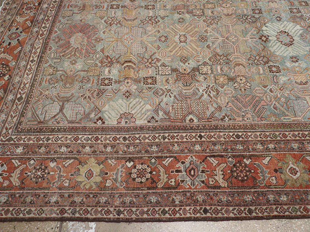 Antique Persian Mahal Carpet, No.29706 - Galerie Shabab