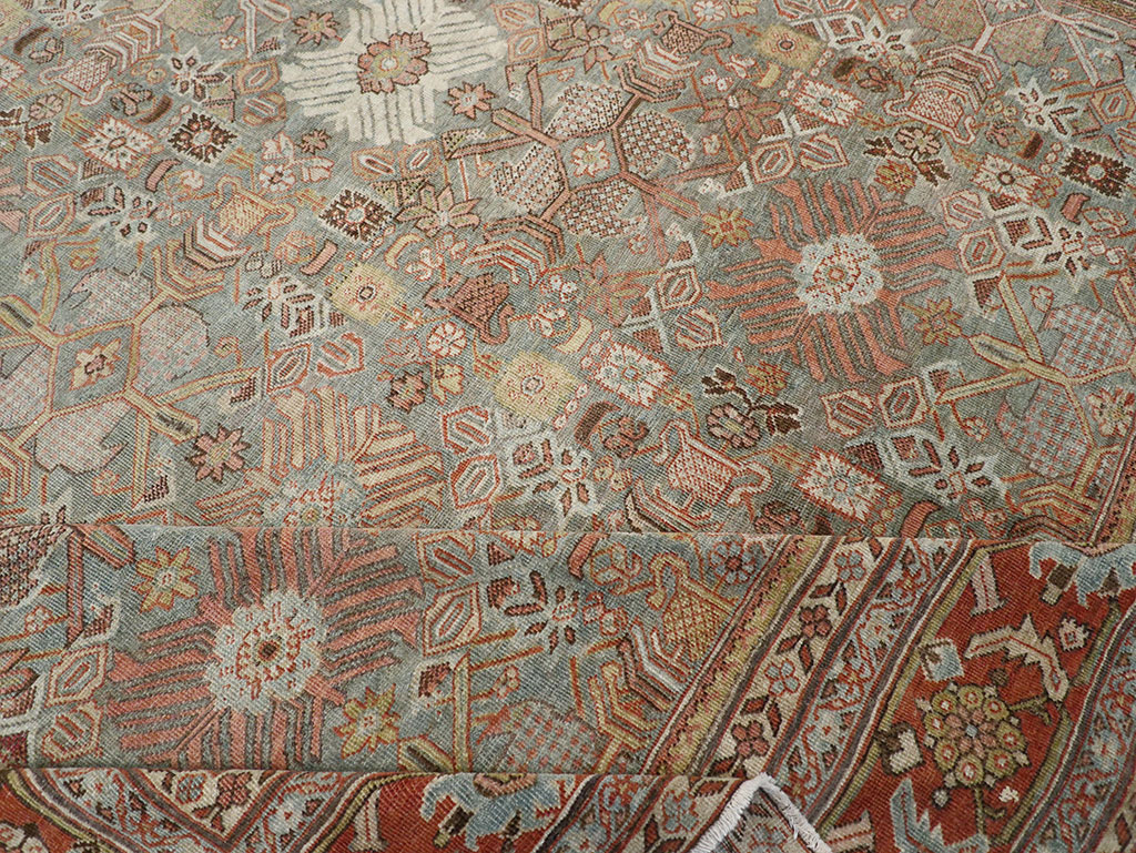 Antique Persian Mahal Carpet, No.29706 - Galerie Shabab