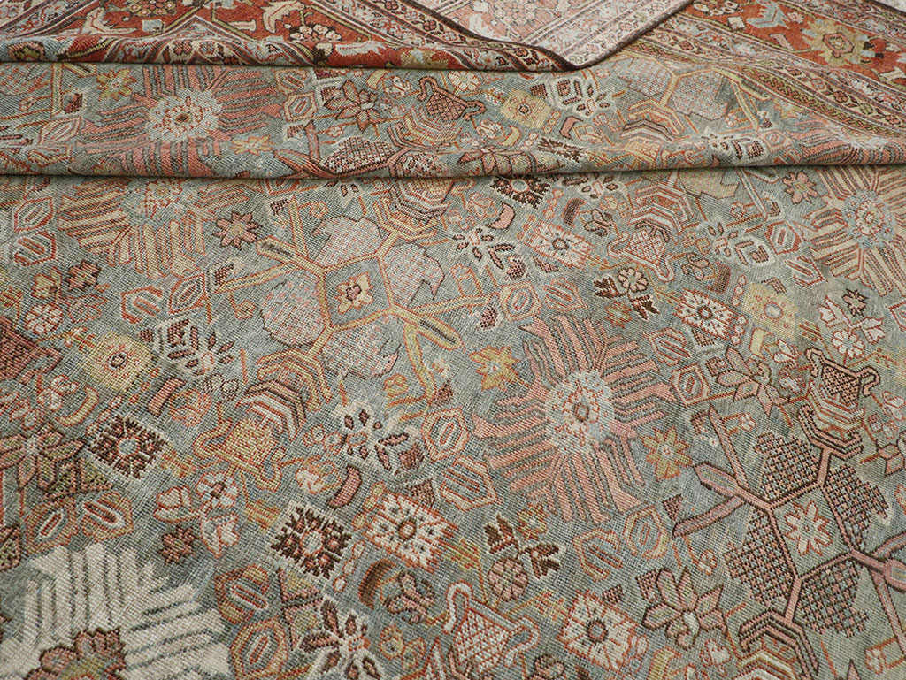 Antique Persian Mahal Carpet, No.29706 - Galerie Shabab