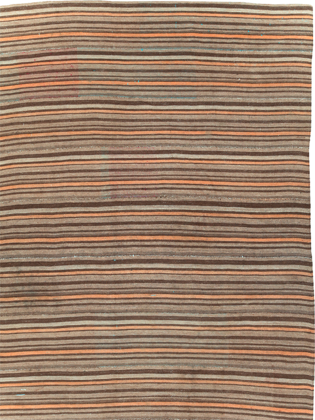 Vintage Persian Flatweave, No.29711 - Galerie Shabab