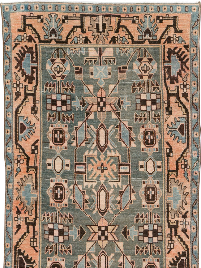 Vintage Persian Malayer Runner, No.29825 - Galerie Shabab