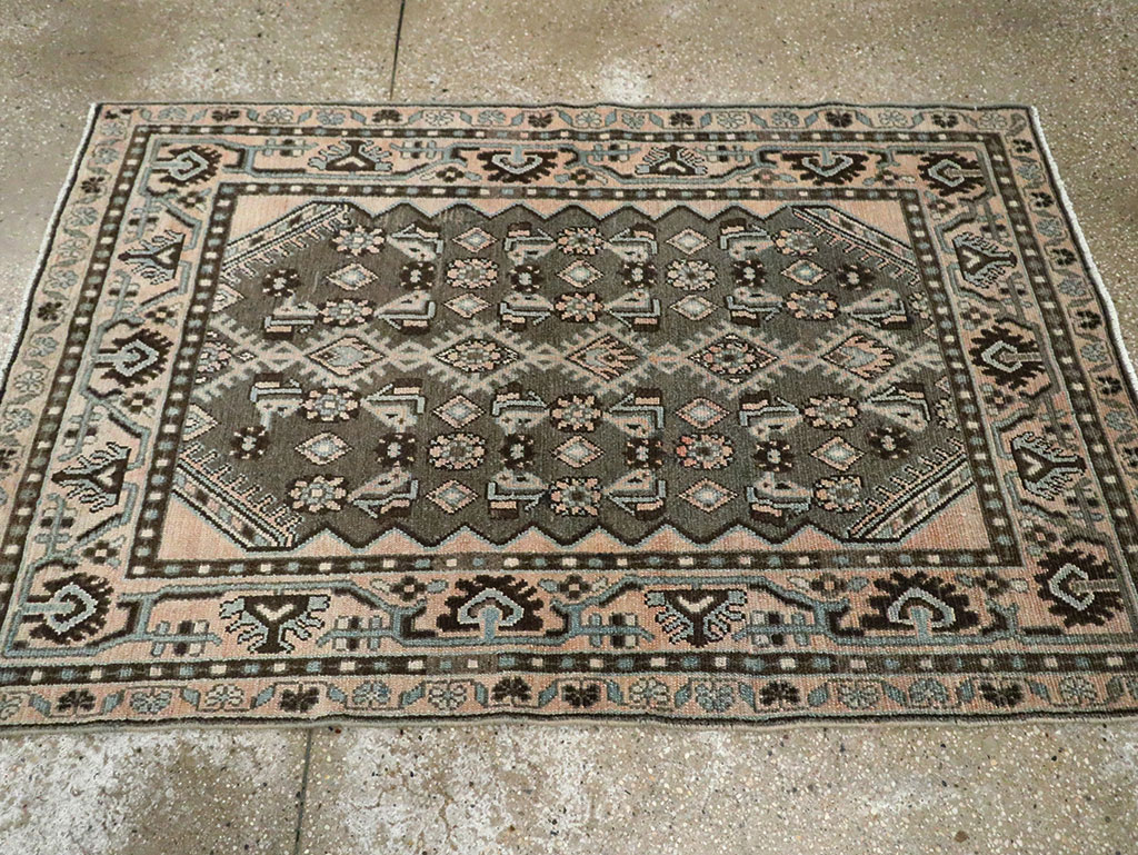 Vintage Persian Malayer Rug, No.29845 - Galerie Shabab