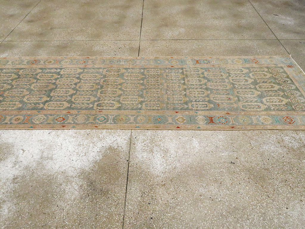 Antique Persian Malayer Long Runner, No.29888 - Galerie Shabab