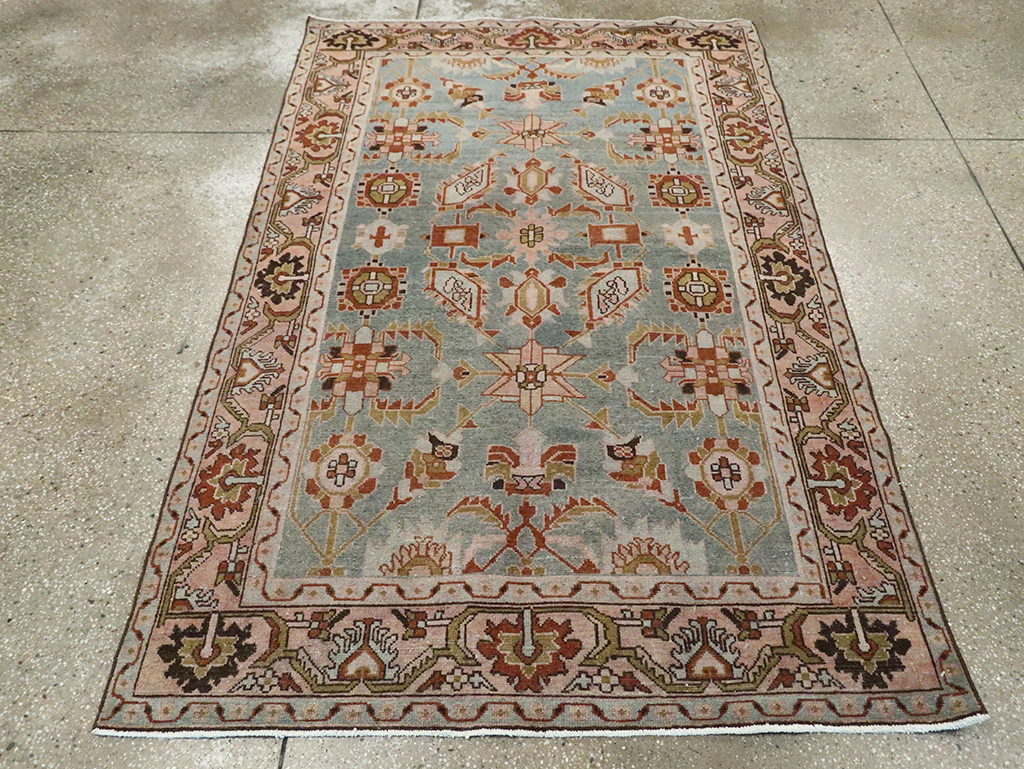 Vintage Persian Malayer Rug, No.29894 - Galerie Shabab