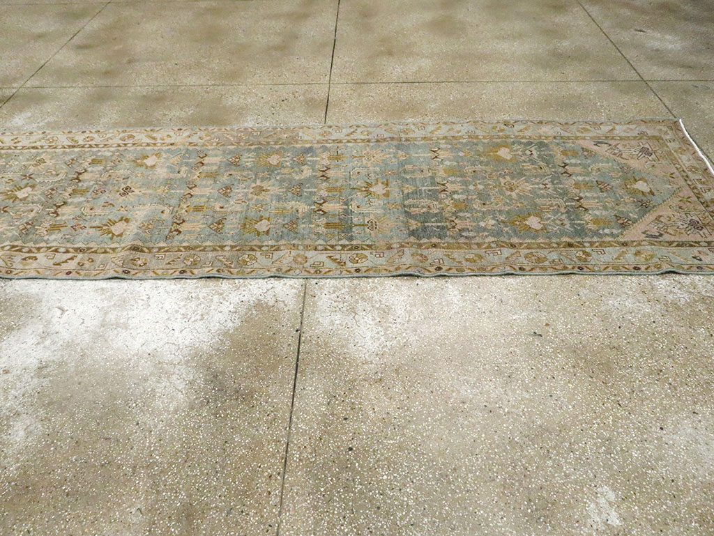 Antique Persian Malayer Long Runner, No.29901 - Galerie Shabab