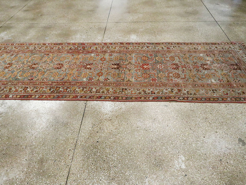 Antique Kurd Bidjar Runner, No.29902 - Galerie Shabab