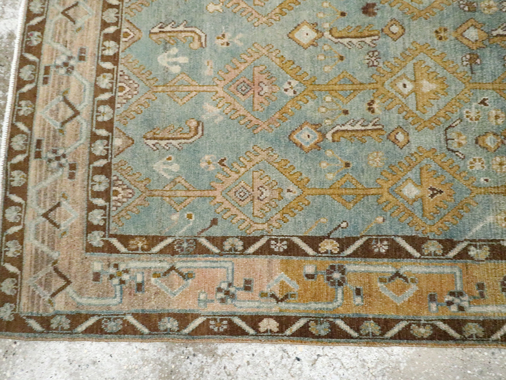Vintage Persian Malayer Accent Rug, No.29904 - Galerie Shabab
