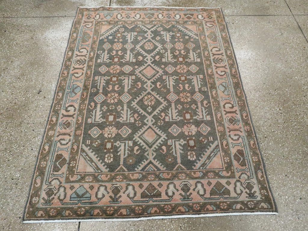 Vintage Persian Malayer Rug, No.29914 - Galerie Shabab