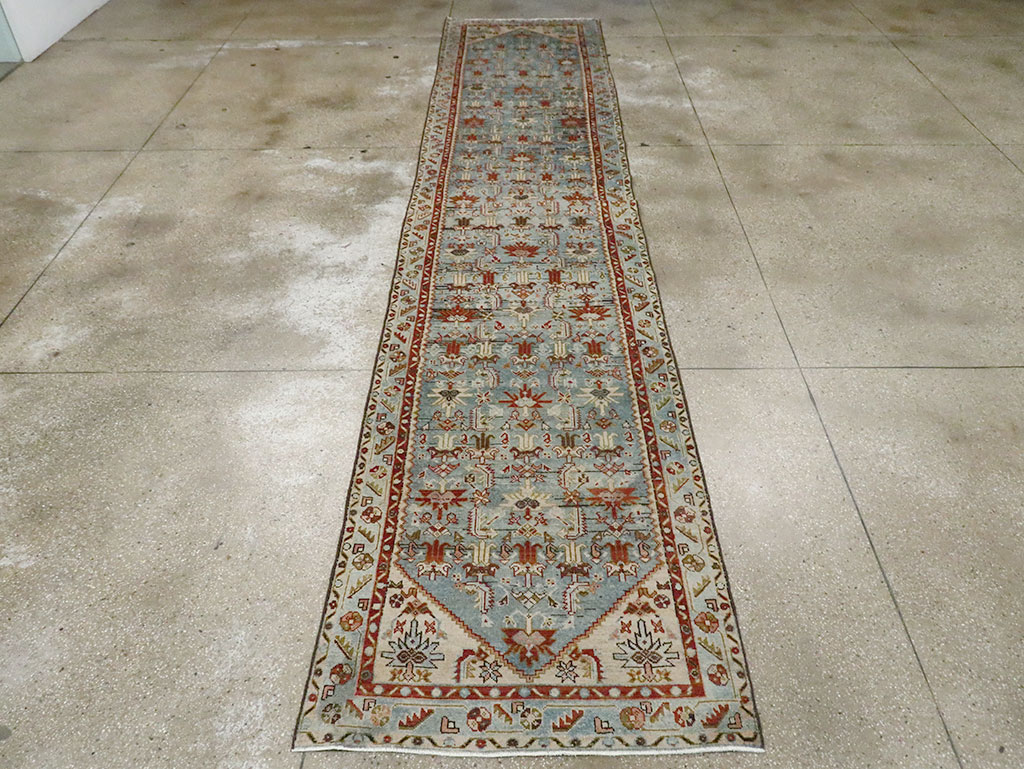 Vintage Persian Malayer Runner, No.29923 - Galerie Shabab