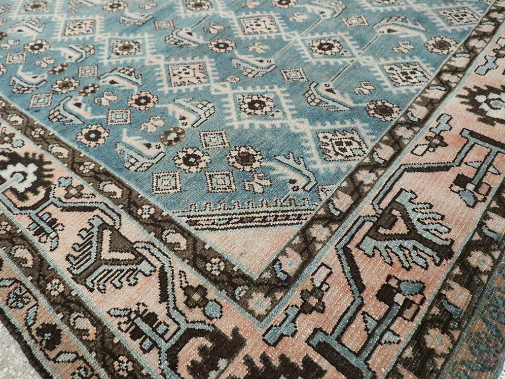 Vintage Persian Malayer Accent Rug, No.29947 - Galerie Shabab