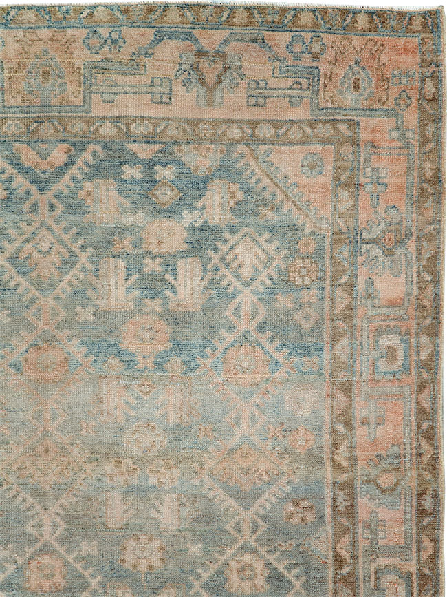 Vintage Persian Malayer Accent Rug, No.29968 - Galerie Shabab