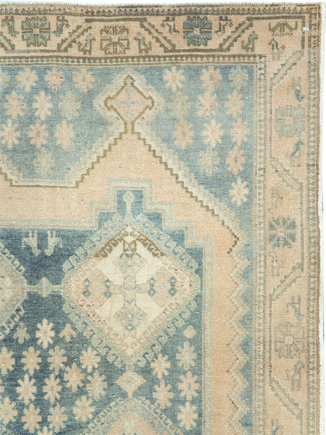 Vintage Persian Afshar Accent Rug, No.29969 - Galerie Shabab
