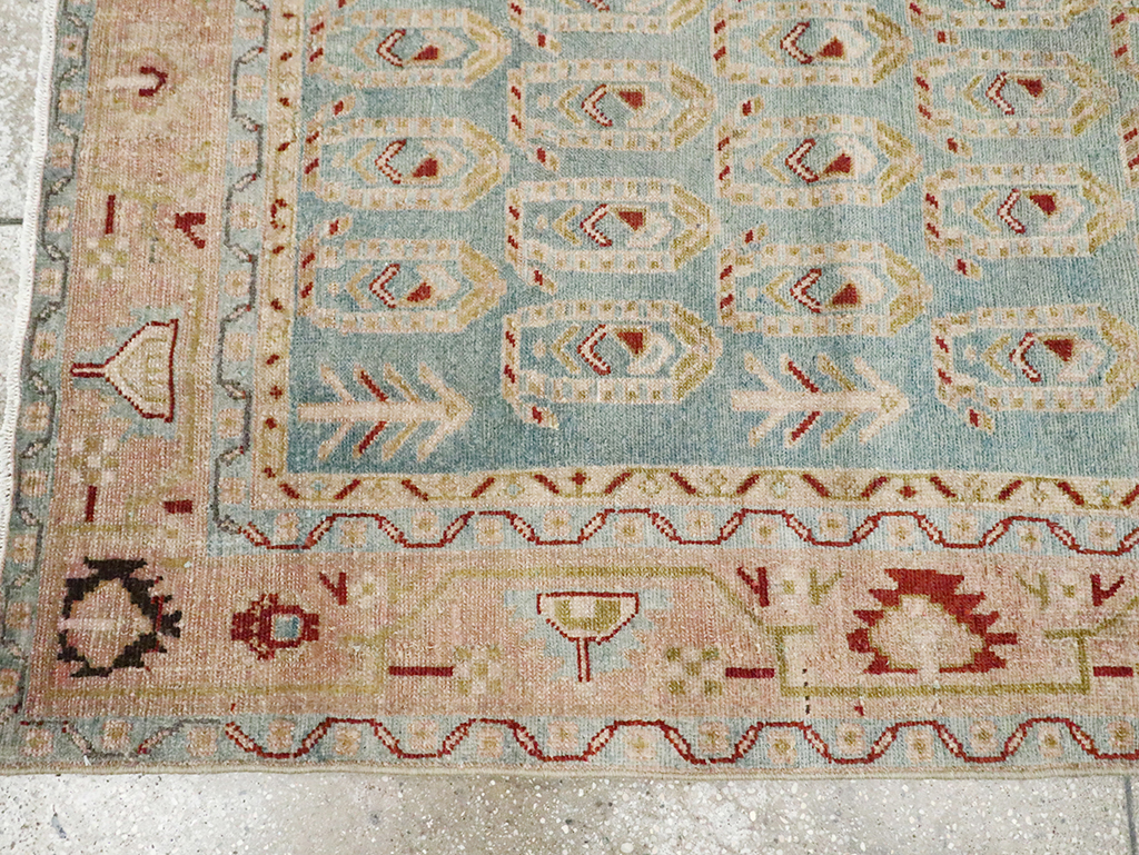 Vintage Persian Malayer Accent Rug, No.29983 - Galerie Shabab