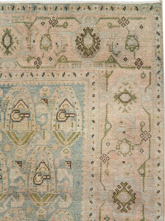 Vintage Persian Malayer Accent Rug, No.29990 - Galerie Shabab