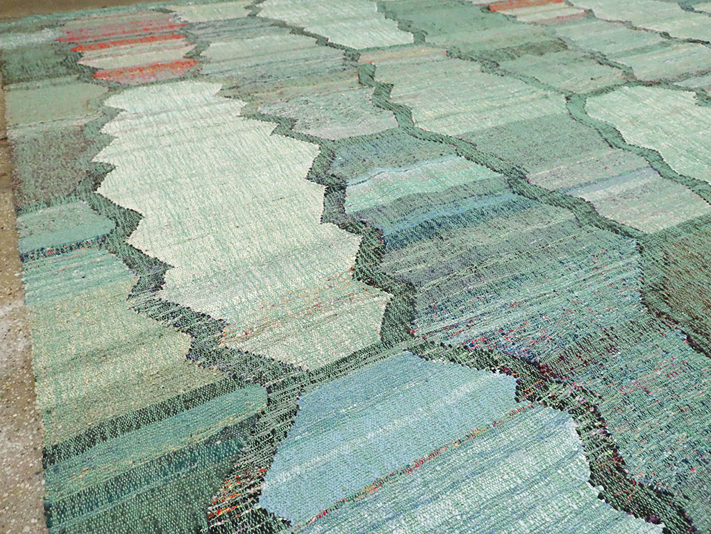 Contemporary Turkish Flatweave, No.30100 - Galerie Shabab