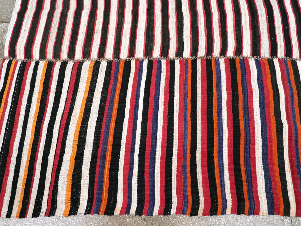 Vintage Persian Flatweave, No.30175 - Galerie Shabab