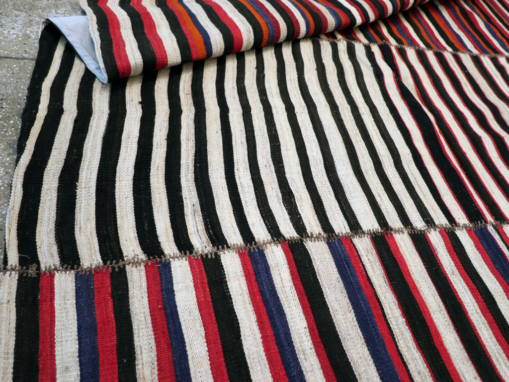 Vintage Persian Flatweave, No.30175 - Galerie Shabab