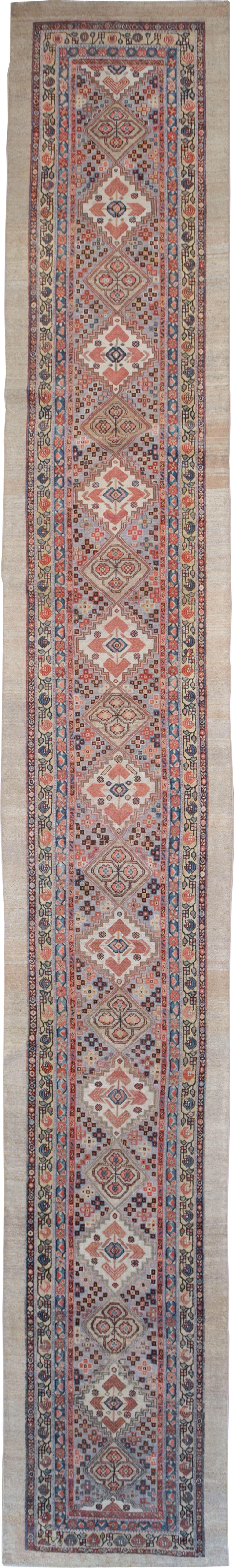 Vintage Persian Serab Long Runner, No.30316 - Galerie Shabab
