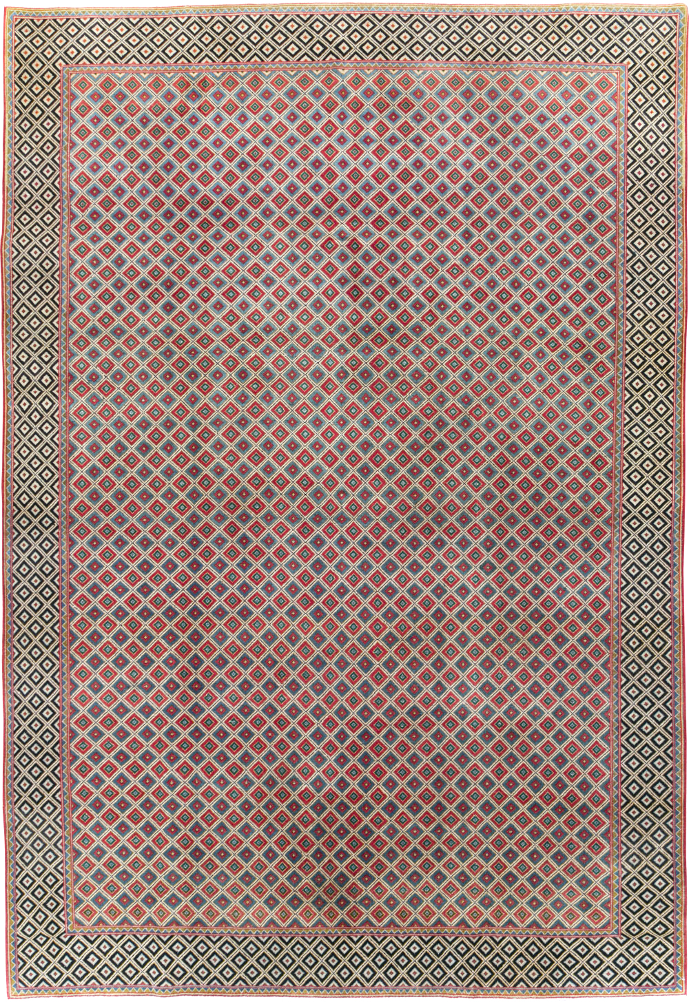 Vintage Persian Quom Small Room Size Carpet, No.30374 - Galerie Shabab