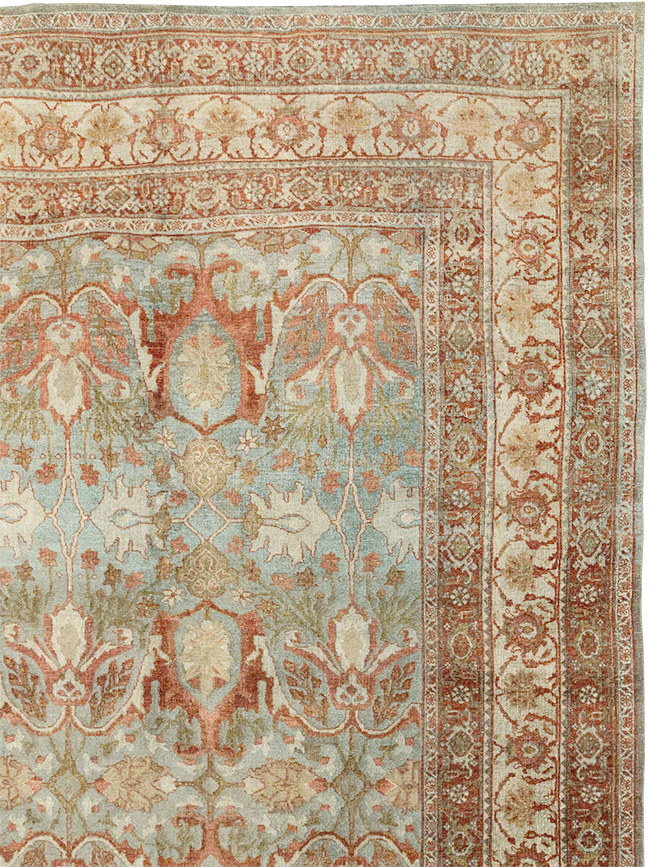 Antique Persian Bidjar Oversize Carpet, No.30402 - Galerie Shabab
