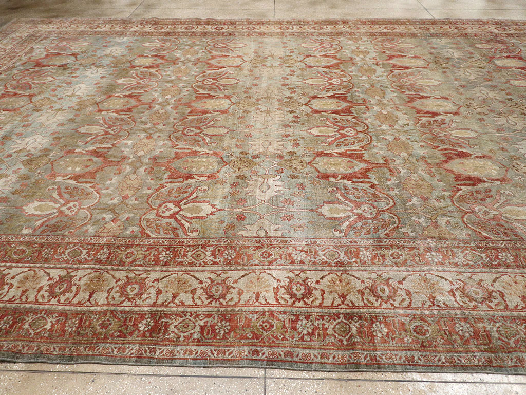 Antique Persian Bidjar Oversize Carpet, No.30402 - Galerie Shabab