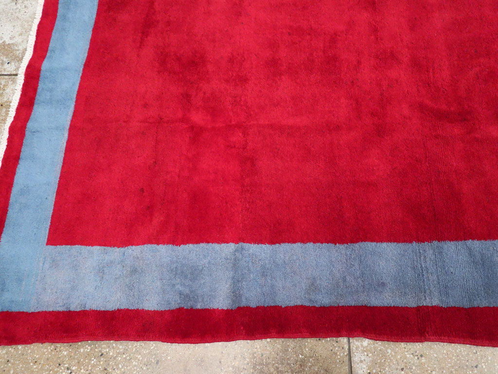 Vintage Anatolian Art Deco Style Carpet, No.30404 - Galerie Shabab