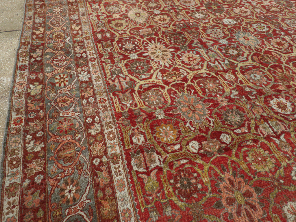 Antique Persian Bidjar Oversize Carpet, No.30441 - Galerie Shabab