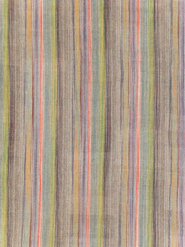 Modern Persian Flatweave Kilim Large Room Size Carpet, No.30451 - Galerie Shabab