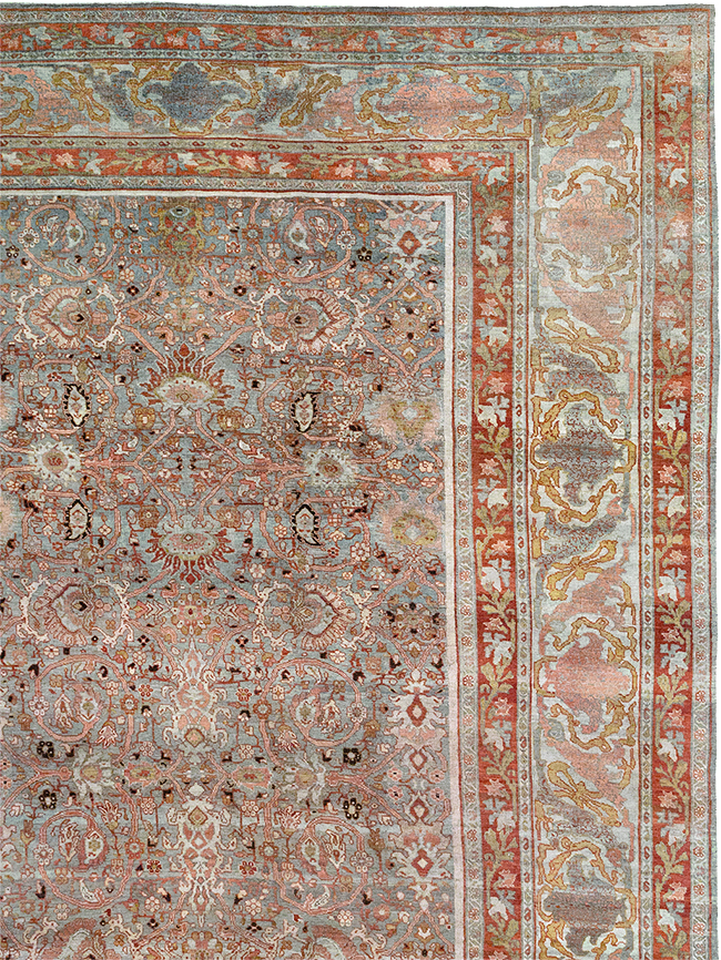 Antique Persian Bidjar Oversize Carpet, No.30479 - Galerie Shabab