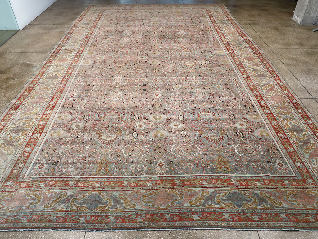 Antique Persian Bidjar Oversize Carpet, No.30479 - Galerie Shabab