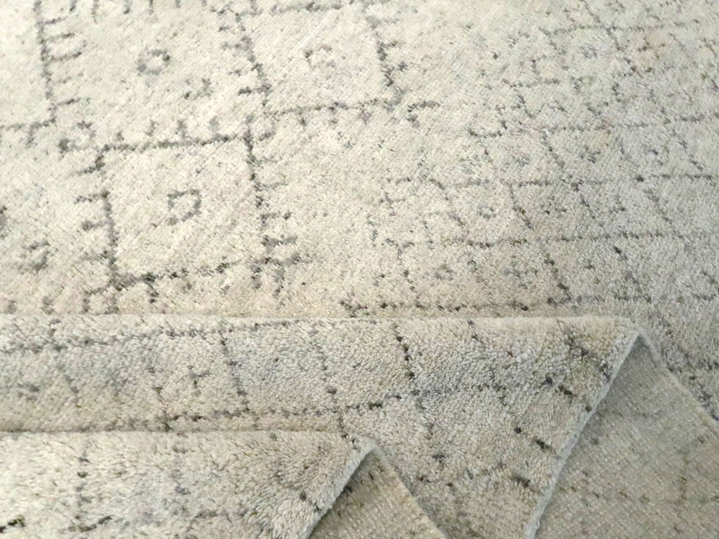 Contemporary Moroccan Small Room Size Carpet, No.30498 - Galerie Shabab