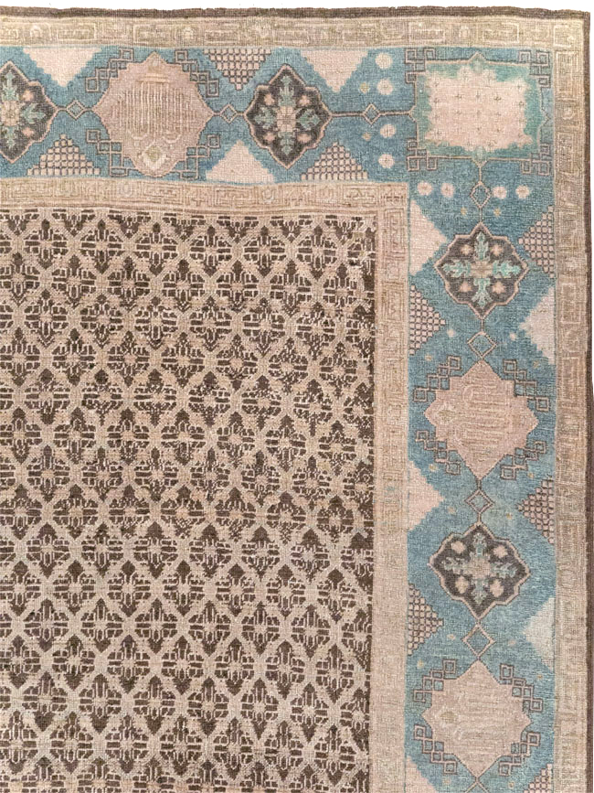 Antique Persian Serab Accent Carpet, No.30520 - Galerie Shabab