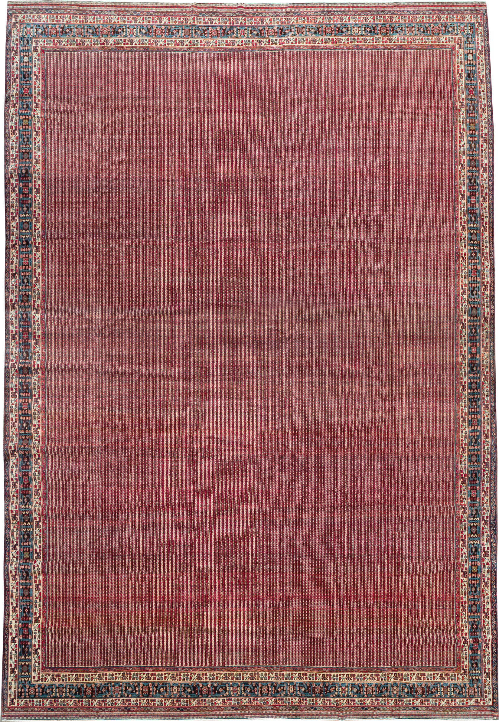 Vintage Persian Qashqai Oversize Carpet, No.30521 - Galerie Shabab