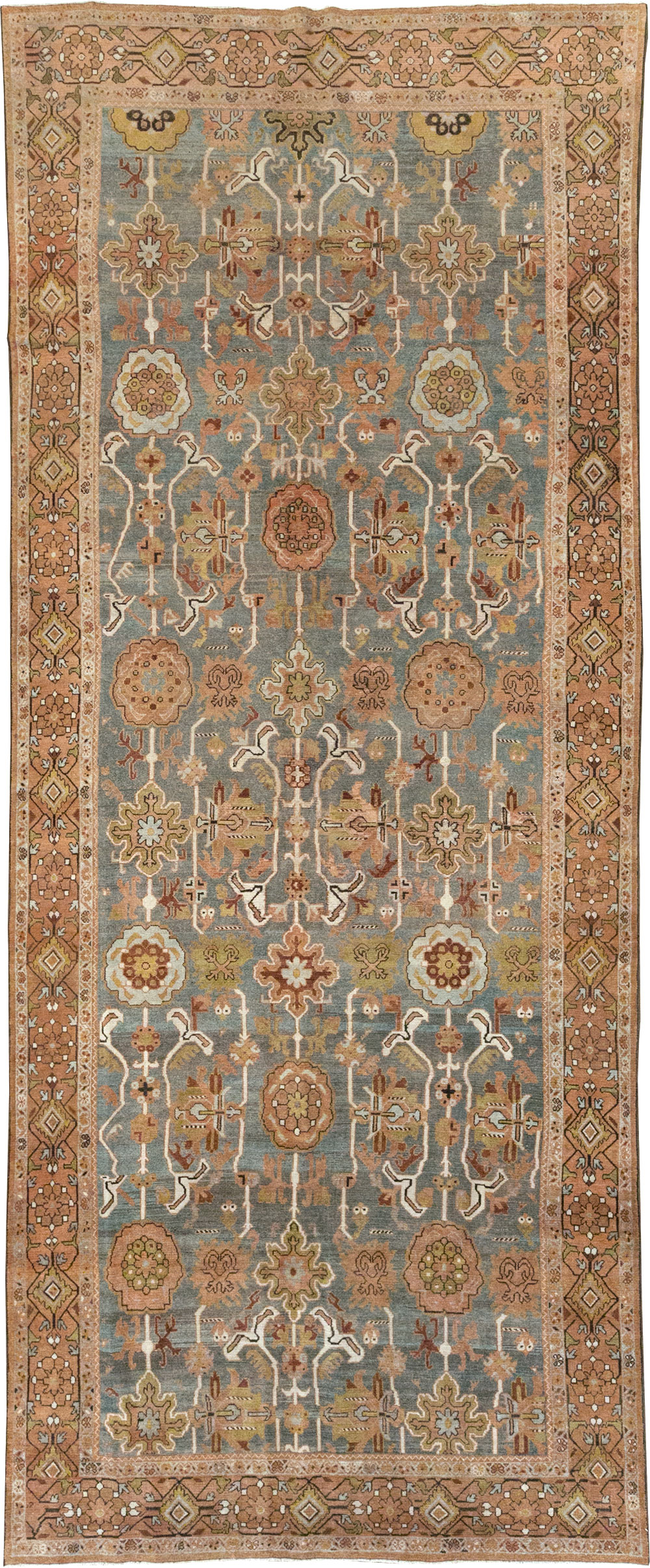 Antique Persian Malayer Long and Narrow Gallery Carpet, No.30526 - Galerie Shabab