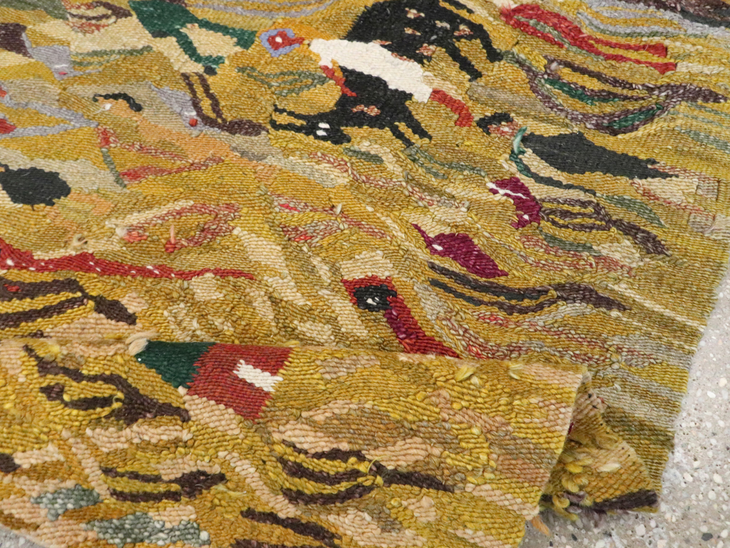 Vintage Bulgarian Tapestry, No.30576 - Galerie Shabab