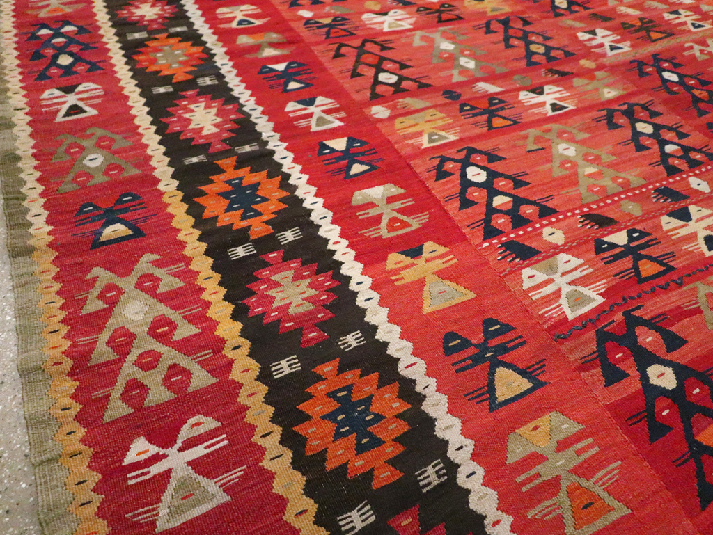 Vintage Turkish Kilim, No.30604 - Galerie Shabab