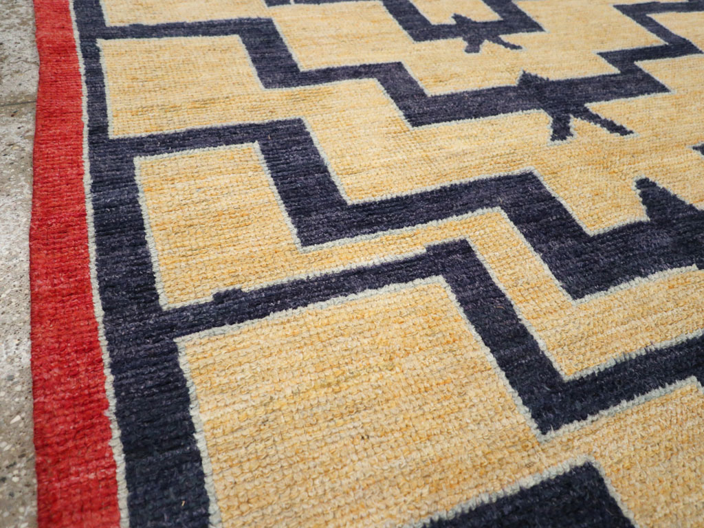 Contemporary Turkish Tulu Accent Rug, No.30627 - Galerie Shabab