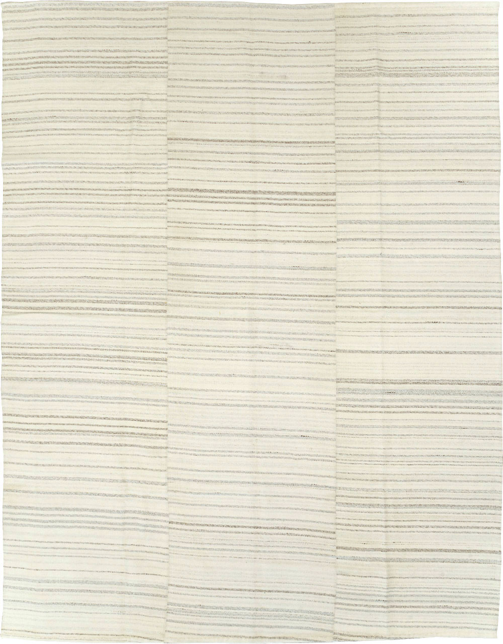 Modern Turkish Flatweave Room Size Carpet, No.30749 - Galerie Shabab