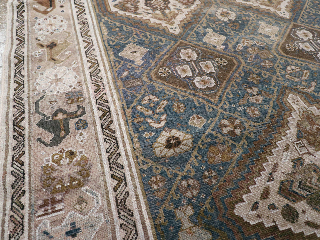 Antique Persian Malayer Gallery Carpet, No.30755 - Galerie Shabab
