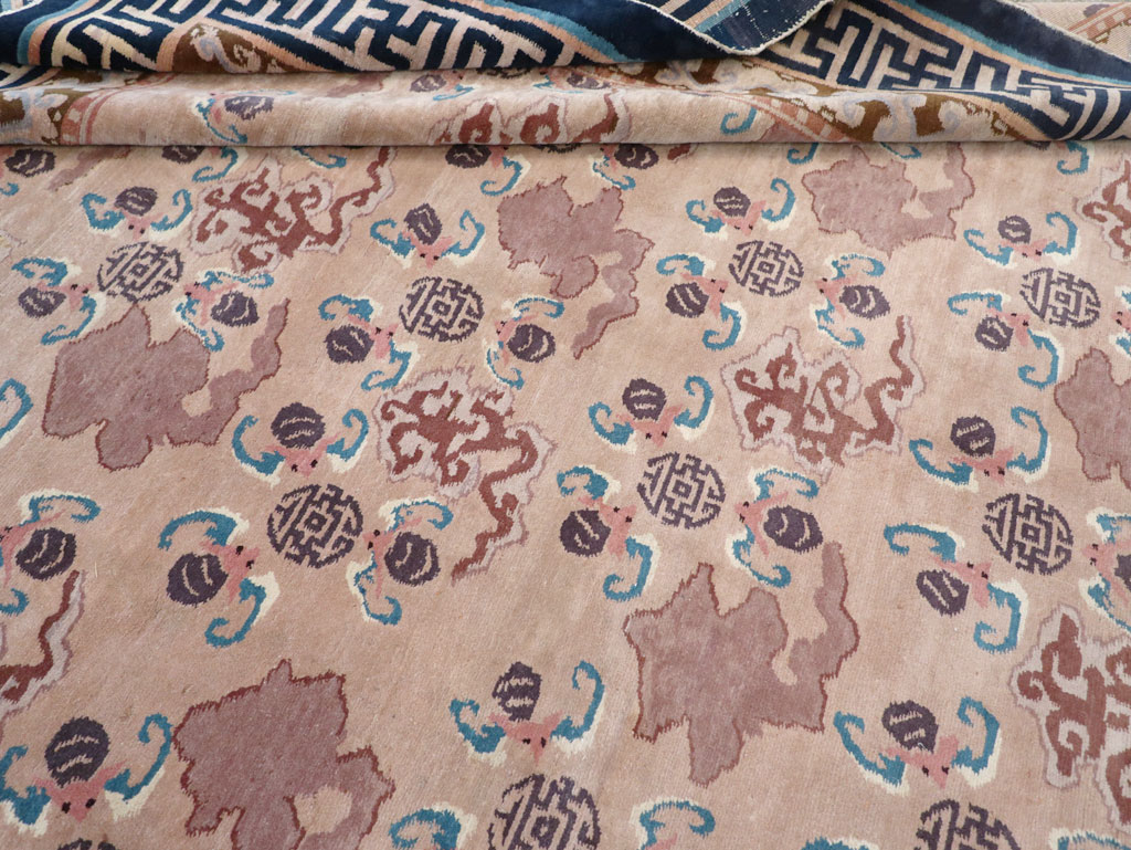 Antique Chinese Peking Room Size Carpet, No.30763 - Galerie Shabab