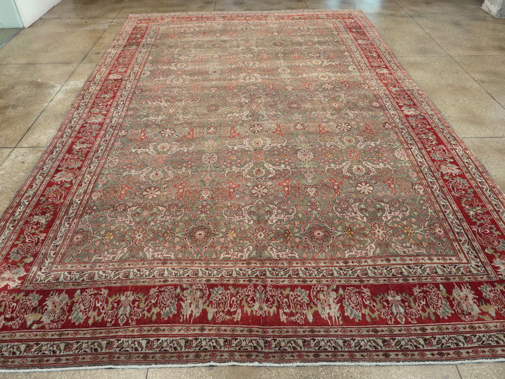 Antique Persian Bidjar Large Carpet, No.30778 - Galerie Shabab