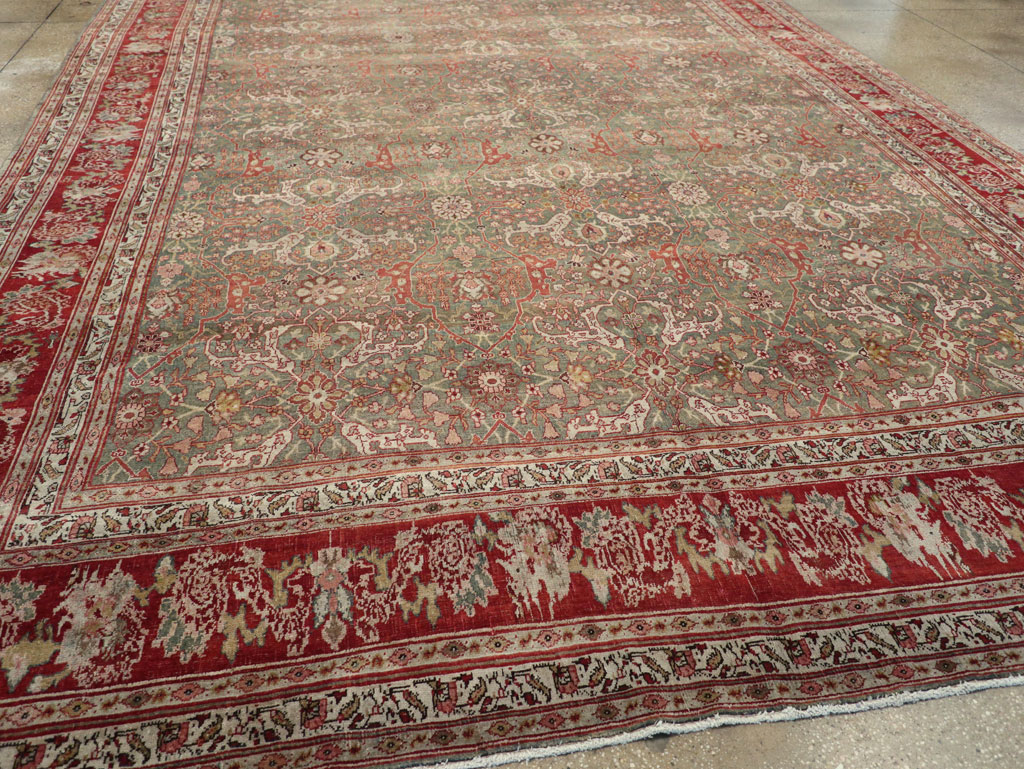 Antique Persian Bidjar Large Carpet, No.30778 - Galerie Shabab