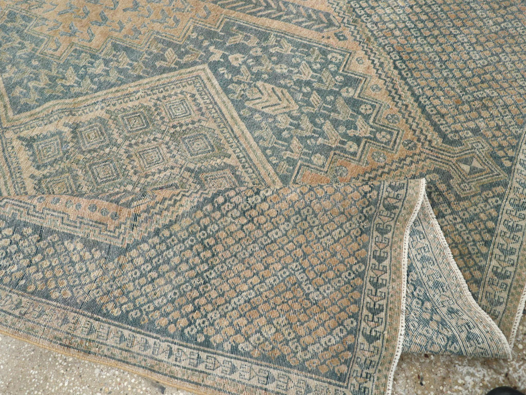 Vintage Persian Afshar Tribal Accent Carpet, No.30784 - Galerie Shabab