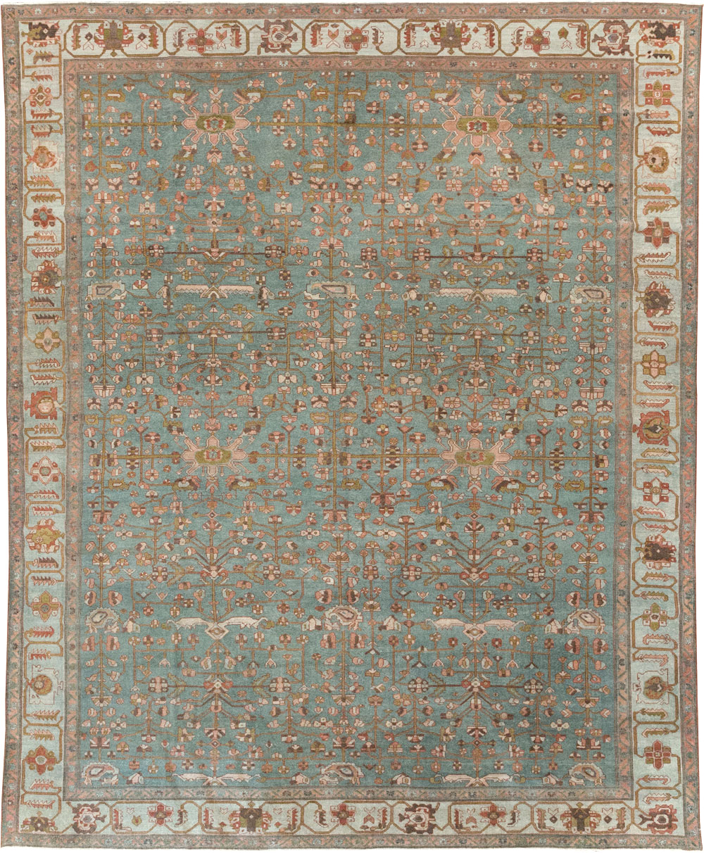 Antique Persian Malayer Room Size Carpet, No.30838 - Galerie Shabab