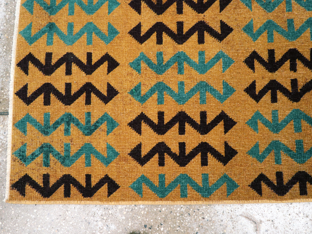 Vintage Anatolian Deco Rug, No.30853 - Galerie Shabab