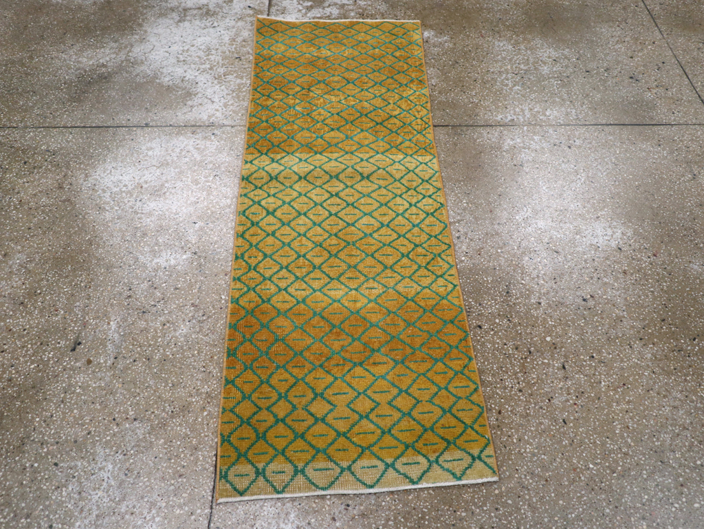 Vintage Anatolian Deco Rug, No.30854 - Galerie Shabab