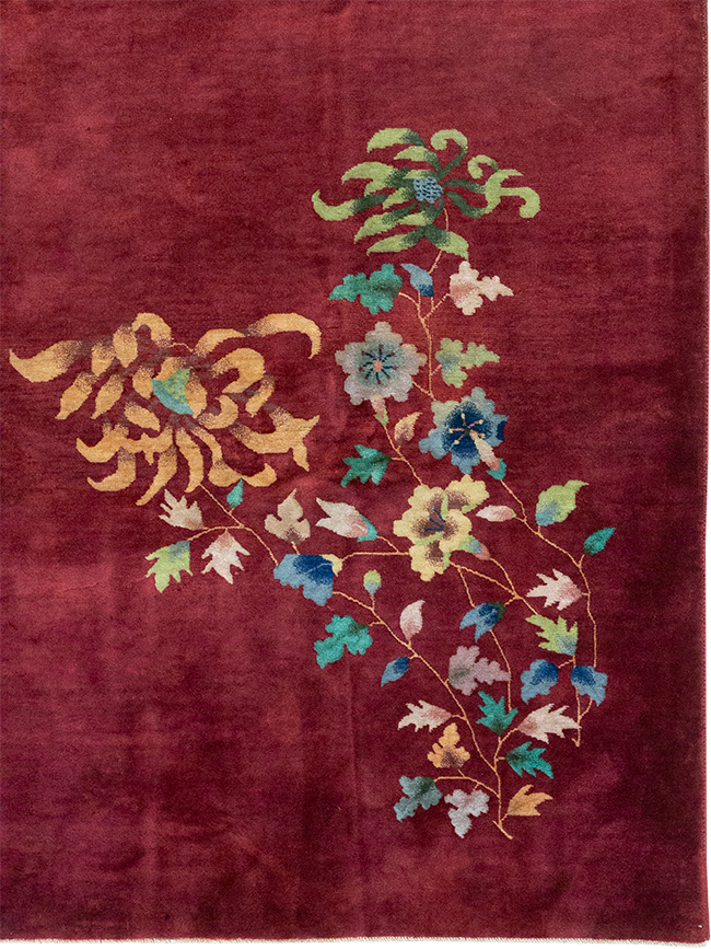 Vintage Chinese Art Deco Room Size Carpet, No.30857 - Galerie Shabab