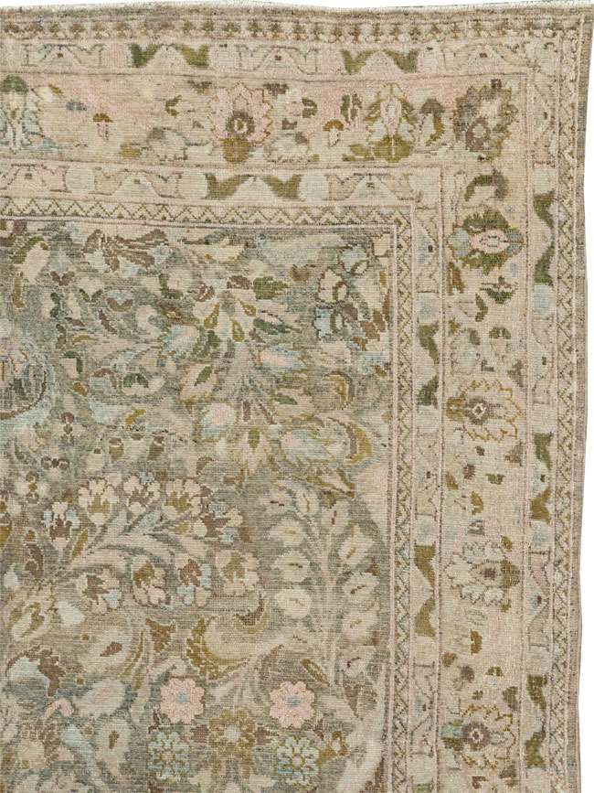 Vintage Persian Malayer Gallery Rug, No.30881 - Galerie Shabab