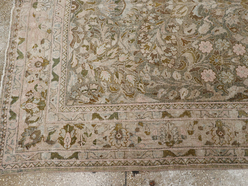 Vintage Persian Malayer Gallery Rug, No.30881 - Galerie Shabab