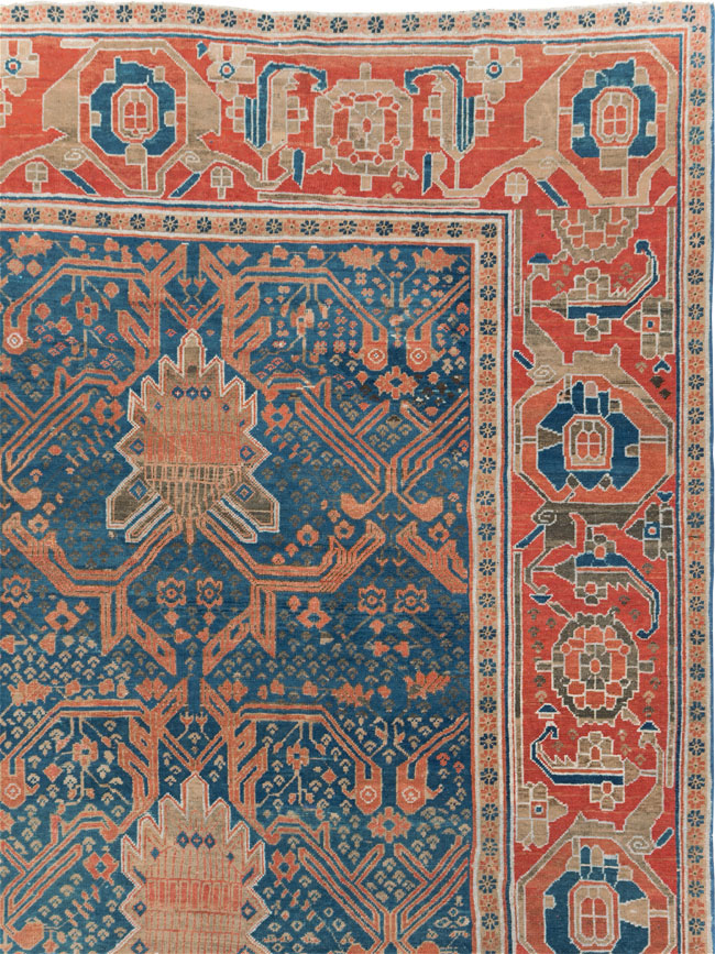 Antique Persian Bakshaish Room Size Carpet, No.30903 - Galerie Shabab